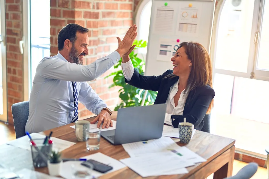 Thames Valley Tech team collaborating in modern office